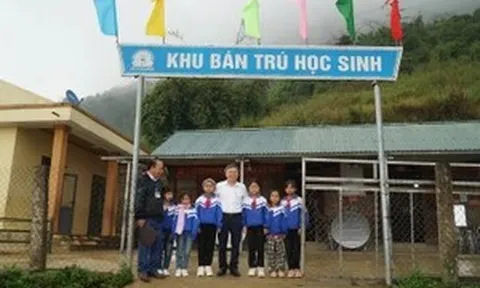 Xây trường nội trú vùng biên giới: Xóa điểm lẻ, nâng chất giáo dục