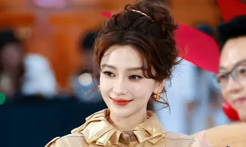 Clip Angelababy mím môi, kìm nén nước mắt khiến fan bàn tán