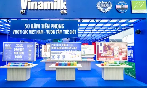 Vinamilk tạo điểm nhấn tại Triển lãm thành tựu đất nước 80 năm