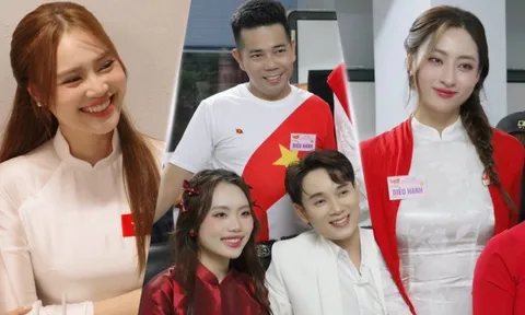 Sao Việt rạng ngời trước giờ diễu binh, diễu hành A80: Lan Ngọc, Phương Mỹ Chi tràn đầy tự hào