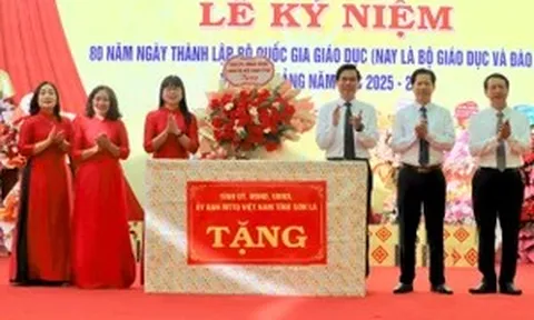 58 trường học vùng lũ Sơn La được tu sửa trước năm học mới