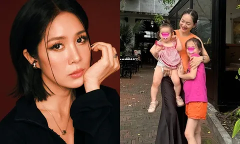 Lê Phương nói đúng 11 chữ gây chú ý khi Lan Phương ẵm con đến phiên tòa ly hôn