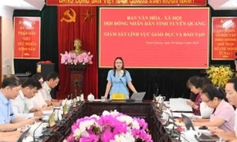 Tuyên Quang giám sát việc thực hiện chính sách, pháp luật về giáo dục