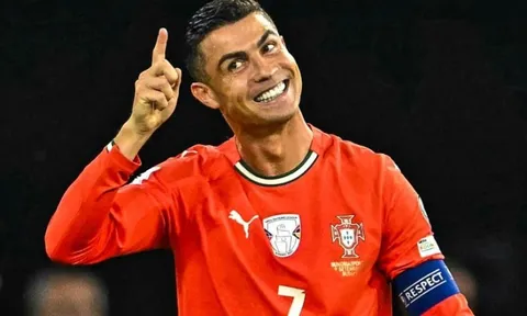 Ronaldo tỏa sáng, Bồ Đào Nha thắng nghẹt thở ở vòng loại World Cup