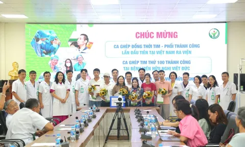 Ca ghép đồng thời tim phổi thành công đầu tiên tại Việt Nam được ra viện