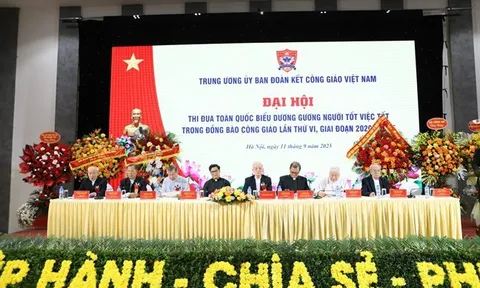 Nhiều tấm gương người tốt, việc tốt trong phong trào thi đua của đồng bào Công giáo