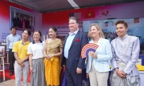 Sôi nổi chương trình Giao lưu hữu nghị Việt Nam - Hoa Kỳ tại TP Cần Thơ