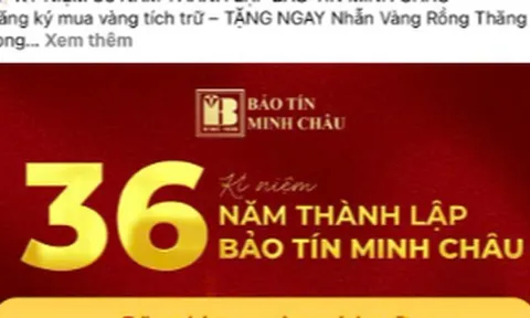'Mua 3 lượng vàng nhẫn tặng 3 chỉ vàng nhẫn': Một nhà vàng lớn phát cảnh báo khẩn!