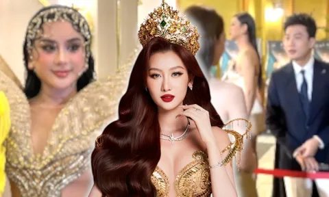 Dàn sao đổ bộ thảm đỏ chung kết Miss Grand Vietnam 2025: Lâm Khánh Chi diện đồ 'chặt chém', Quốc Trường bảnh bao