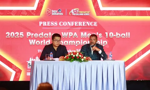 96 cơ thủ tranh tài tại Giải vô địch thế giới 10 bi nam 2025