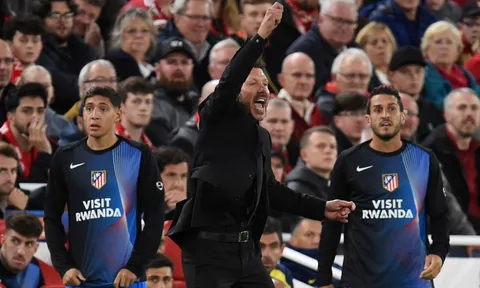 Hình ảnh xấu xí của HLV Simeone