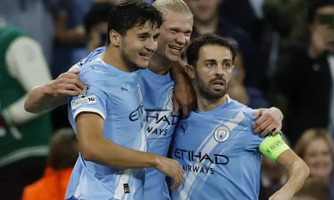 Haaland tạo cột mốc lịch sử ở Champions League