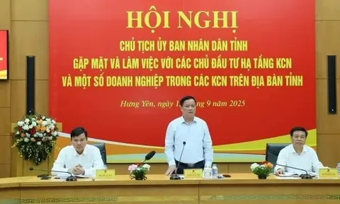 Chủ tịch UBND tỉnh Hưng Yên: 'Coi khó khăn của doanh nghiệp là khó khăn của chính mình'