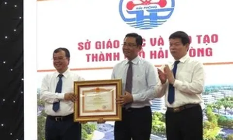 Vinh danh nhiều tập thể, giáo viên ngành giáo dục Hải Phòng