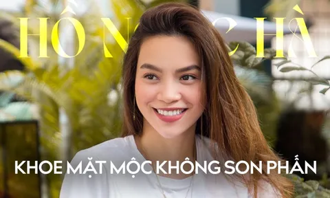 Hồ Ngọc Hà khoe mặt mộc không son phấn ở tuổi tứ tuần