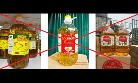 Công an Hưng Yên cảnh báo hàng loạt dầu ăn giả, kém chất lượng