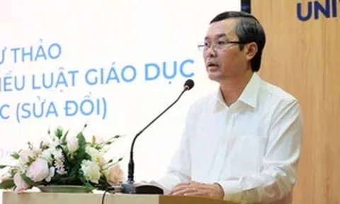 Bộ GD&ĐT lấy ý kiến hoàn thiện 2 dự thảo luật về giáo dục