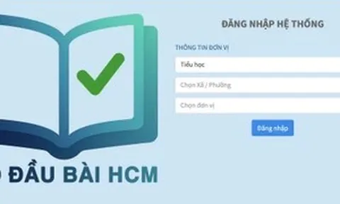 TPHCM triển khai sổ đầu bài số tại 100% cơ sở giáo dục