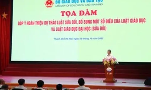 Góp ý hoàn thiện dự thảo Luật Giáo dục và Luật Giáo dục đại học