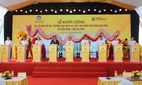 T&T Group của Bầu Hiển khởi công Khu đô thị sinh thái 50 ha tại Hà Tĩnh