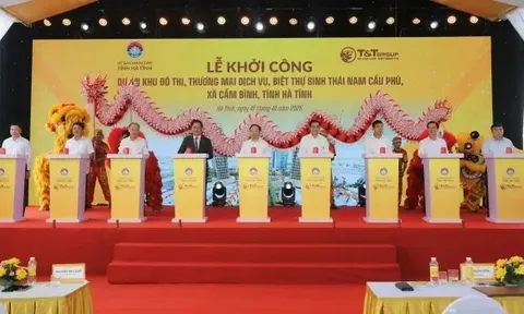 T&T Group khởi công Khu đô thị sinh thái 50 ha tại Hà Tĩnh
