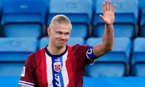 Haaland lập hat-trick, Na Uy tiến sát vé World Cup