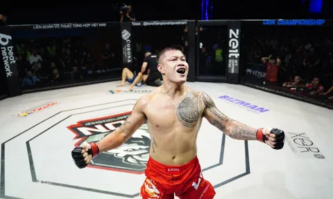 Lý Văn Huỳnh giành vé tranh đai hạng 77 kg tại LION Championship 27