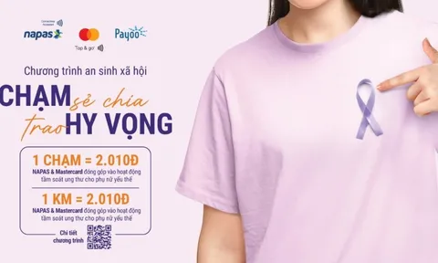 NAPAS, Mastercard và Payoo tặng gói tầm soát ung thư cho phụ nữ yếu thế