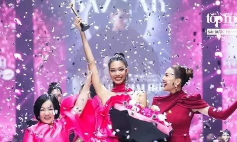 Người mẫu 1m84 Lại Mai Hoa đăng quang Vietnam’s Next Top Model 2025