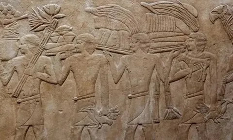 Ai Cập: Bức tranh cổ đại quý hiếm bị đánh cắp từ lăng mộ Saqqara