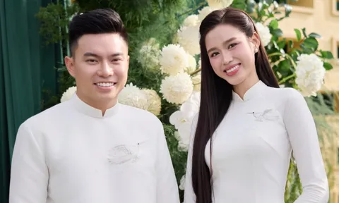 Cử chỉ tinh tế của thiếu gia tập đoàn nghìn tỷ dành cho Hoa hậu Đỗ Thị Hà gây chú ý