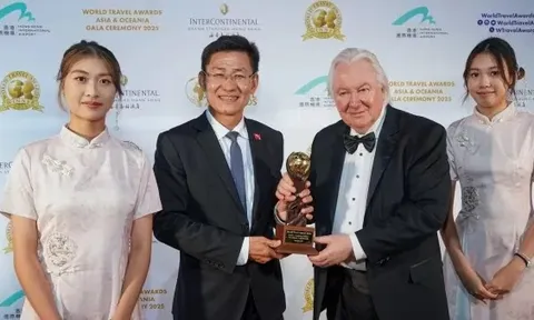 Vietjet tiếp tục là “Hãng hàng không hàng đầu châu Á về trải nghiệm khách hàng” do World Travel Awards trao năm 2025