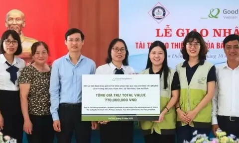 GNI hỗ trợ khắc phục hậu quả sau mưa bão: Chung tay vì môi trường học tập an toàn, chất lượng cho học sinh tại tỉnh Hà Tĩnh