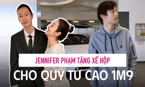 Jennifer Phạm tặng xế hộp cho quý tử cao 1m9, biết giá trị mà choáng