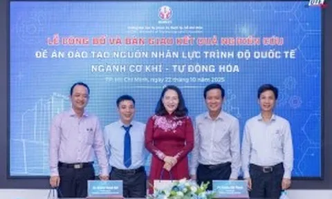 Trường ĐH Sư phạm kỹ thuật TPHCM đào tạo ngành cơ khí- tự động hóa chuẩn quốc tế