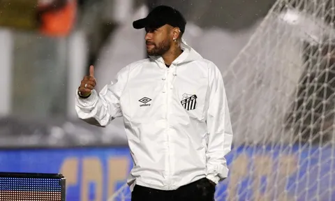 Neymar nổi giận vì trọng tài khiến Santos bị loại