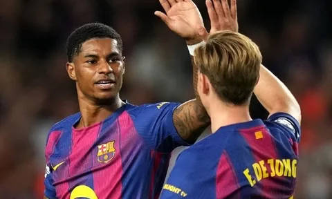 Rashford tỏa sáng trong trận thắng 6-1 của Barca