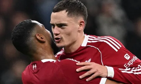 Wirtz lập cú đúp kiến tạo trong trận thắng 5-1 của Liverpool
