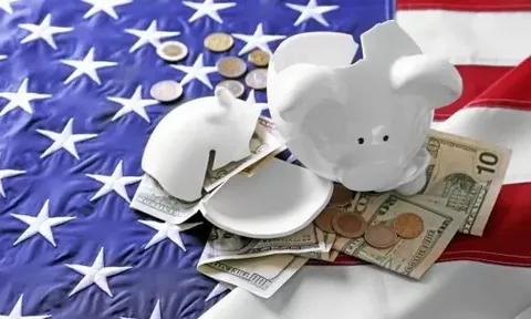 Nợ công quốc gia Mỹ tăng gần 70 USD mỗi giây