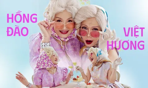 Hồng Đào - Việt Hương 'chơi lớn', hóa nàng thơ khiến ai nhìn cũng ngỡ ngàng