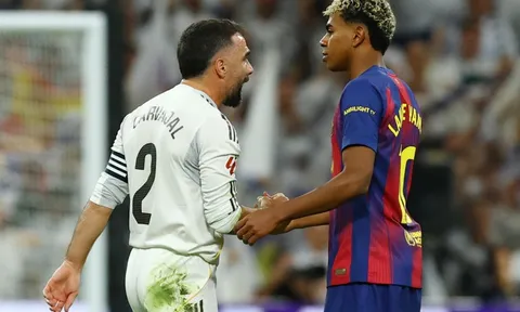 Carvajal 'theo dõi' Yamal sau El Clasico