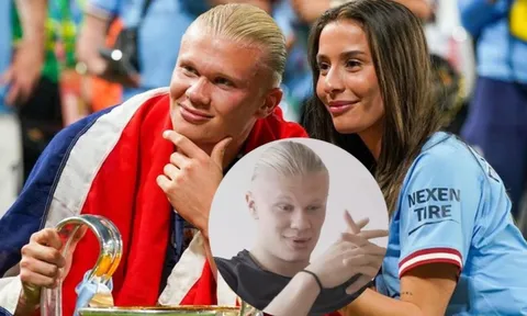 Haaland chết lặng với câu nói của bạn gái