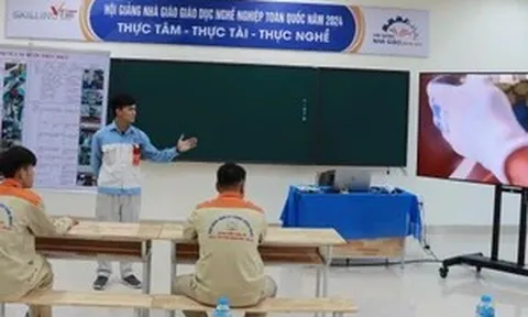 Hội giảng GV dạy nghề, hội thi thiết bị dạy nghề tự làm: Tăng mức chi, trao quyền linh hoạt