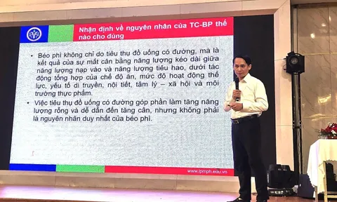 PGS.TS Nguyễn Quang Dũng: 'Ăn uống lành mạnh không đồng nghĩa loại bỏ đường' 0