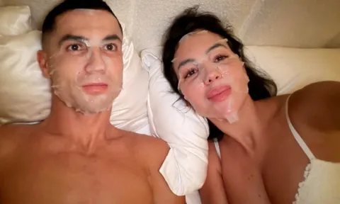 Phút thư giãn của Ronaldo