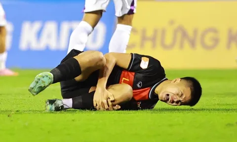 Trần Thành Trung khâu 5 mũi, vẫn kịp dự SEA Games 33