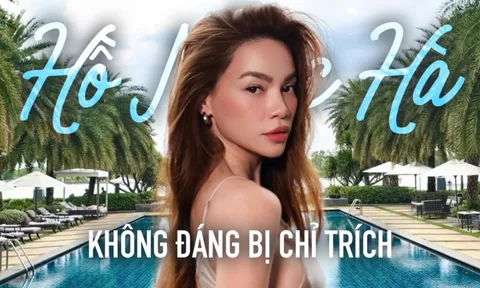 Hồ Ngọc Hà không đáng bị chỉ trích