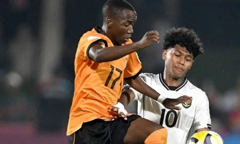 U17 Indonesia thảm bại trận ra quân World Cup 2025