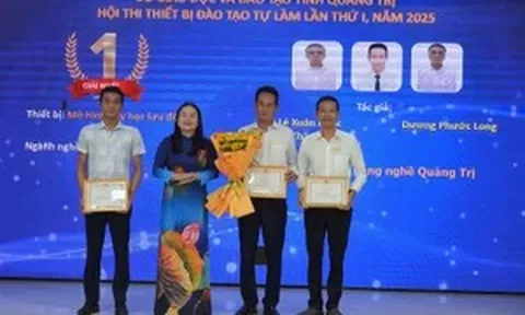 Nhiều bất ngờ tại Hội thi thiết bị đào tạo tự làm ở Quảng Trị