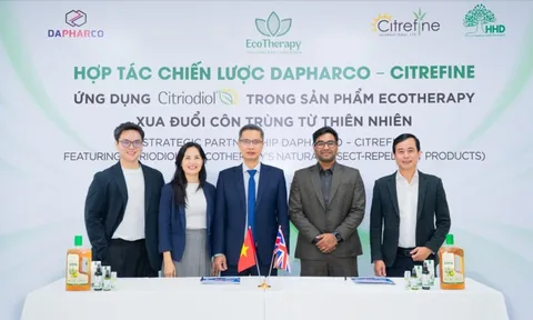 Dapharco và Citrefine hợp tác phát triển dòng sản phẩm đạt chuẩn châu Âu 0